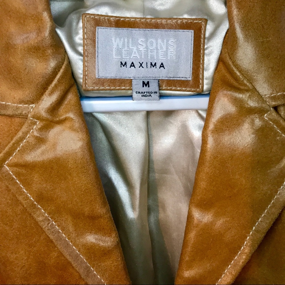 High Quality Wilsons Leather Maxima Jacket.
